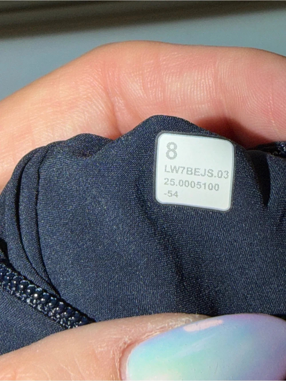 Lululemon Track That High Rise Shorts w/liner 3 in True Navy Like New